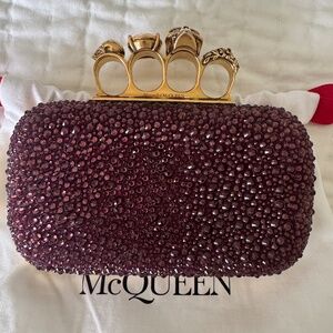 Alexander McQueen Knuckle  Clutch